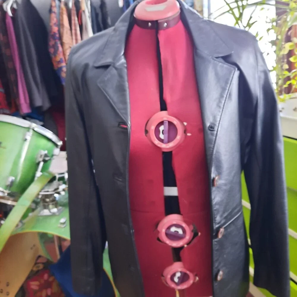 Dimitri leather jacket - Picture 3 of 7